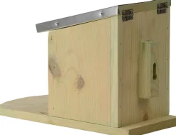 Intratuin Esschert Design Eichhörnchen Futterhaus naturell 12,2 x 23 x 17,5 cm| Futterhäuser & Nistkästen