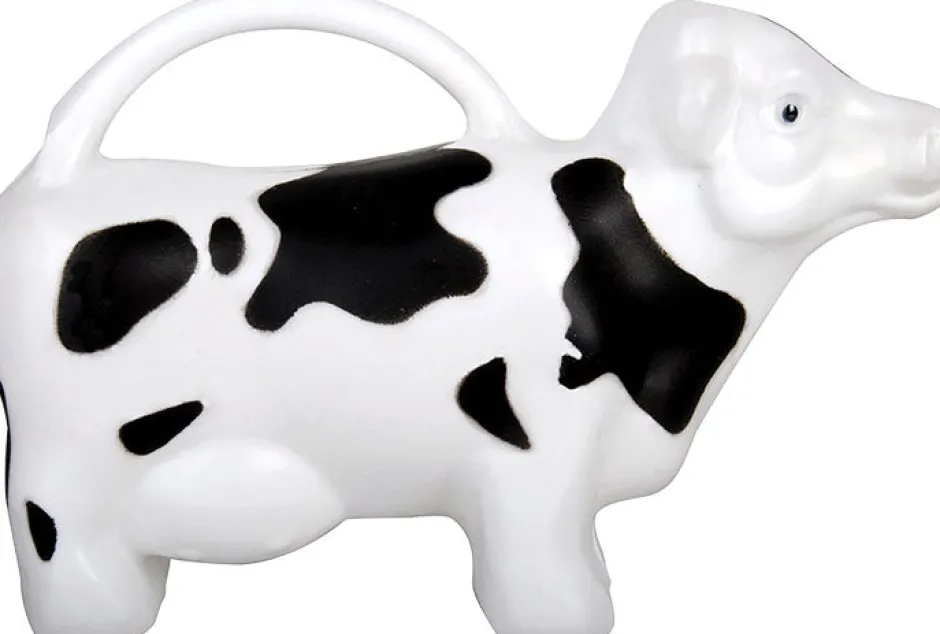 Intratuin Esschert Design Gießkanne Kuh 1,6 l schwarz / weiß| Gießen & Bewässerung|Gießkannen