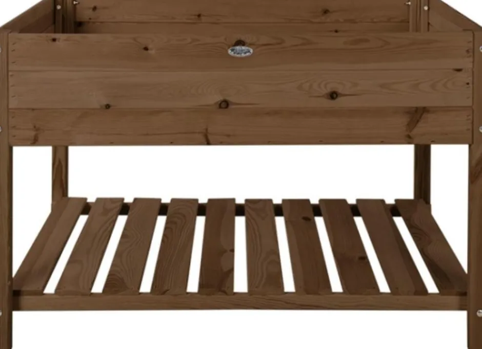 Intratuin Esschert Design Hochbeet braun 118,8 x 78,8 x 78 cm| Anzuchtkästen & Mini-Gewächshäuser