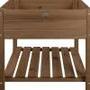 Intratuin Esschert Design Hochbeet braun 78,8 x 78,8 x 78 cm| Anzuchtkästen & Mini-Gewächshäuser