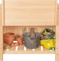 Intratuin Esschert Design Hochbeet natur 78,8 x 40,6 x 78 cm| Anzuchtkästen & Mini-Gewächshäuser