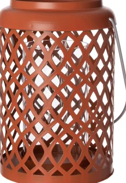 Intratuin Esschert Windlicht terracotta D 16 H 23 cm| Laternen & Windlichter