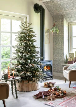 Intratuin Everlands Korb für Weihnachtsbaum natur D 70 H 28 cm| Weihnachtsbaumdecken & -Körbe