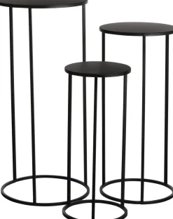 Intratuin Everydays by Beistelltisch Quinty schwarz D 32 H 70 cm| Beistelltische|Beistelltische