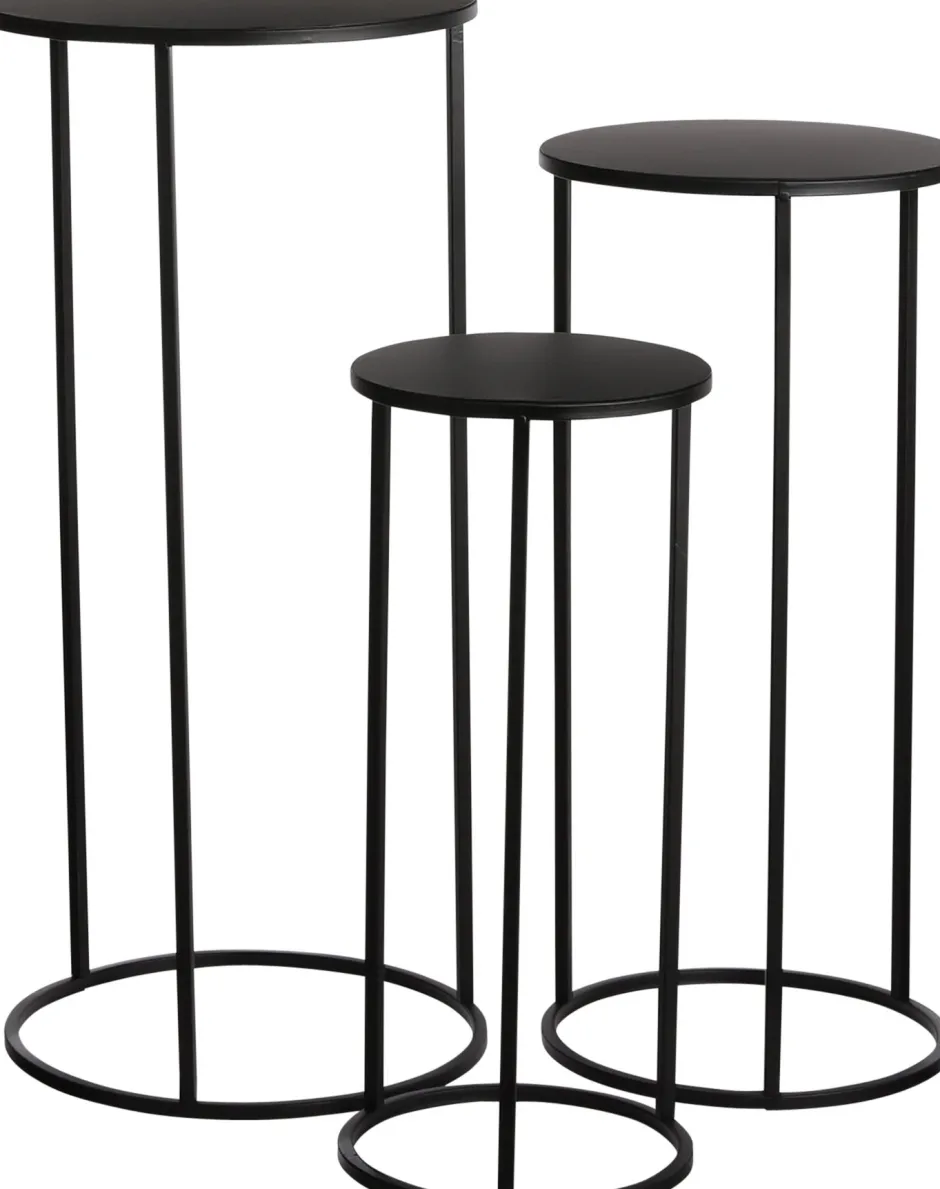 Intratuin Everydays by Beistelltisch Quinty schwarz D 32 H 70 cm| Beistelltische|Beistelltische