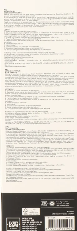 Intratuin Everydays by Duftstäbchen Vanilla 120 ml| Duftstäbchen