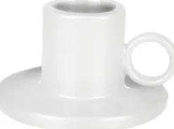 Intratuin Everydays by Kerzenständer Ears weiß D 12,5 cm H 7 cm| Kerzenständer