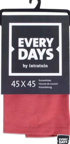 Intratuin Everydays by Kissenbezug Baumwolle rosa 45 x 45 cm| Kissen
