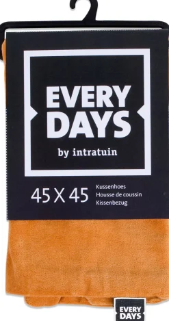 Intratuin Everydays by Kissenbezug Samt Terracotta 45 x 45 cm| Kissen
