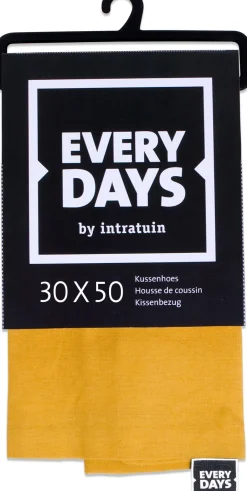 Intratuin Everydays by Kissenbezug Baumwolle gelb 30 x 50 cm| Kissen