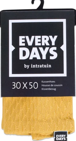 Intratuin Everydays by Kissenbezug Dessin gelb 30 x 50 cm| Kissen