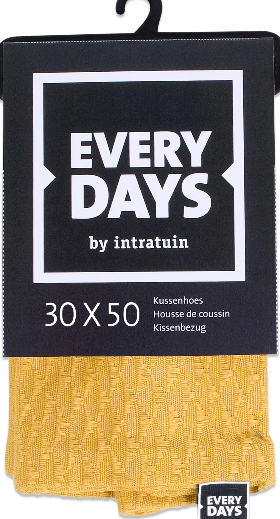 Intratuin Everydays by Kissenbezug Dessin gelb 30 x 50 cm| Kissen