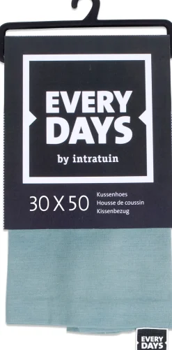 Intratuin Everydays by Kissenbezug Baumwolle grau 30 x 50 cm| Kissen