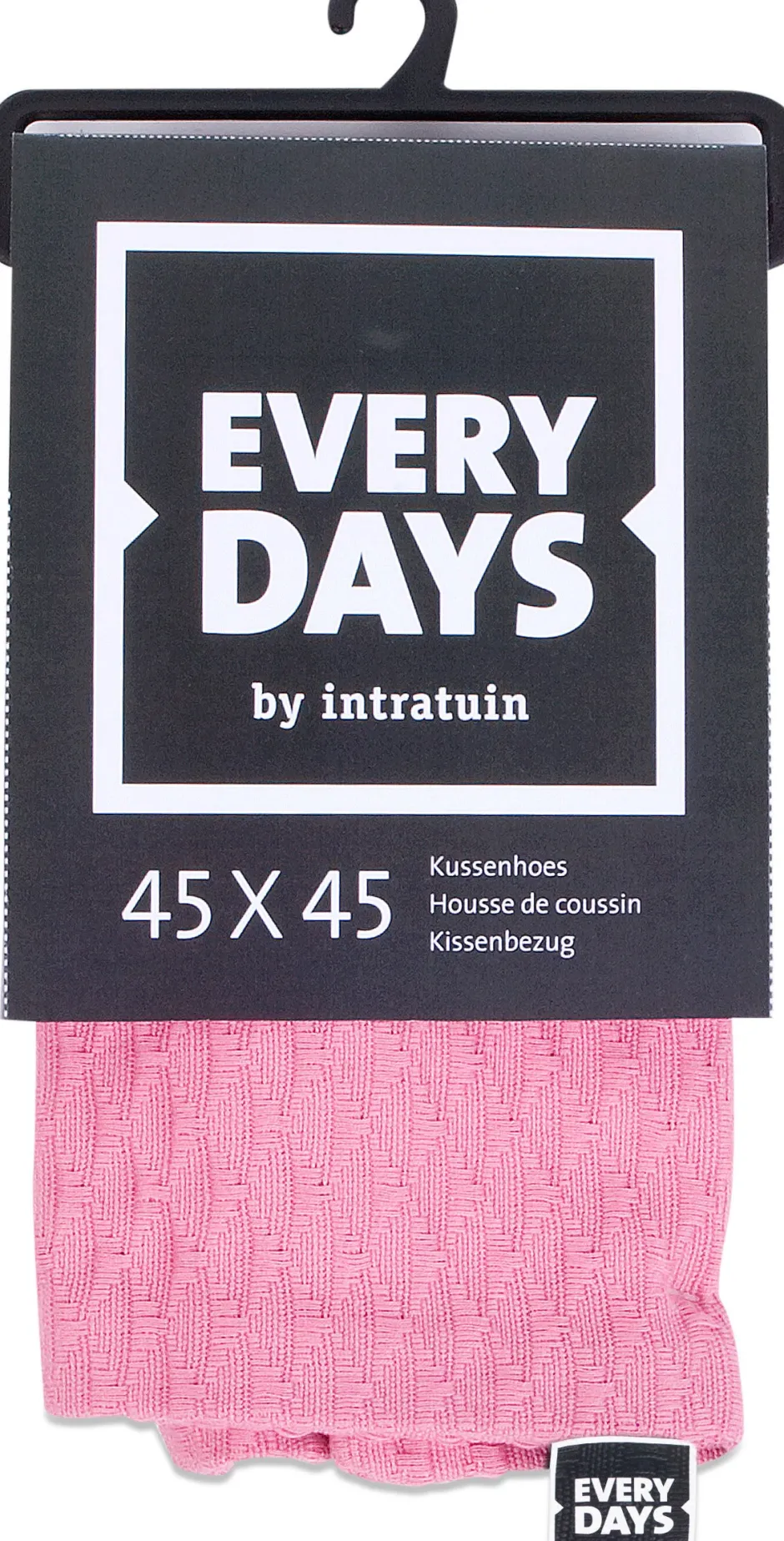 Intratuin Everydays by Kissenbezug Dessin rosa 45 x 45 cm| Kissen