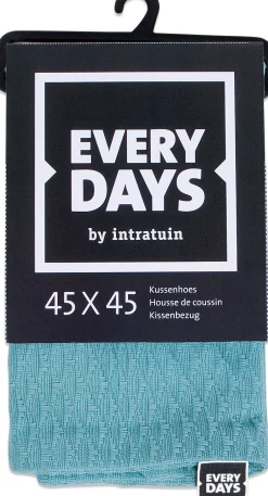 Intratuin Everydays by Kissenbezug Dessin mint 45 x 45 cm| Kissen