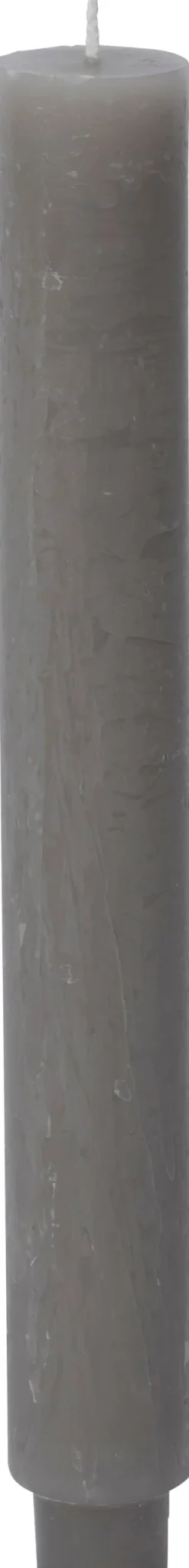Intratuin Everydays by Stabkerze Rustic grau 10 Std. D 3 H 25 cm| Stabkerzen