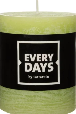 Intratuin Everydays by Stumpenkerze Rustic mintgrün 30 Std. D 7 H 8 cm| Stumpenkerzen
