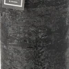 Intratuin Everydays by Stumpenkerze Rustic schwarz 75 Std. D 7 H 13 cm| Stumpenkerzen
