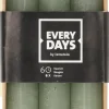 Intratuin Everydays by Stabkerzen Rustic hellgrün 6 Std. 6 St.| Stabkerzen