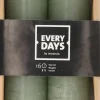 Intratuin Everydays by Stabkerzen Rustic hellgrün 16 Std. 2 St.| Stabkerzen