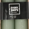 Intratuin Everydays by Stabkerzen Rustic hellgrün 24 Std. 2 St.| Stabkerzen