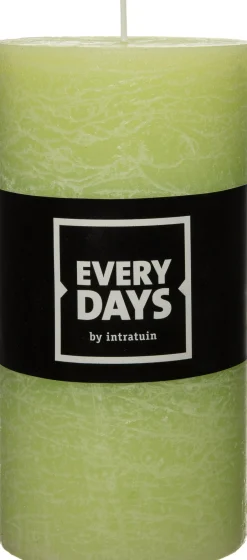 Intratuin Everydays by Stumpenkerze Rustic mintgrün 52 Std. D 7 H 13 cm| Stumpenkerzen