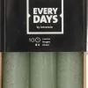 Intratuin Everydays by Stabkerzen Rustic hellgrün 10 Std. 6 St.| Stabkerzen