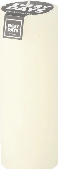 Intratuin Everydays by Stumpenkerze Rustic elfenbein 100 Std. D 7 H 19 cm| Stumpenkerzen