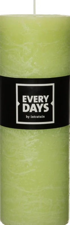 Intratuin Everydays by Stumpenkerze Rustic mintgrün 82 Std. D 7 H 19 cm| Stumpenkerzen