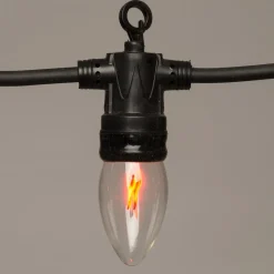 Intratuin Flammen-Lichterkette 10 Glühbirnen 3 m klassisch warm| Motiv-Lichterketten