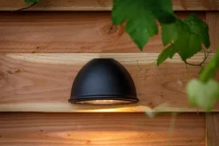 Intratuin Garden Lights Wandlampe Boaz schwarz 16,4 x 7 x 10,7 cm| Außenwandleuchten