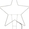 Intratuin Gartenstecker Stern D 80 cm mit 270 LEDs beleuchtet warmweiß| Weihnachtsfiguren (Außen)