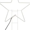 Intratuin Gartenstecker Stern mit LED Beleuchtung 55 x 2 x 55 cm warmweiß| Weihnachtsfiguren (Außen)
