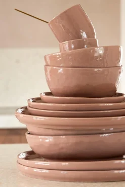 Intratuin Gusta Schale terracotta D 20,8 H 4 cm| Geschirr & Gläser