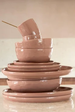 Intratuin Gusta Teller terracotta D 20 H 1,4 cm| Geschirr & Gläser