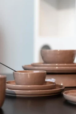 Intratuin Gusta Teller terracotta D 20 H 1,4 cm| Geschirr & Gläser