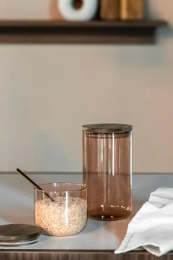 Intratuin Gusta Vorratsglas orange D 10 H 18 cm| Aufbewahrung & Mitnehmen