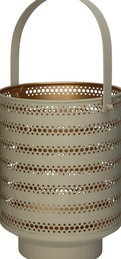 Intratuin HD Collection Teelichthalter Sunset beige 21 x 19 x 25 cm| Teelichthalter