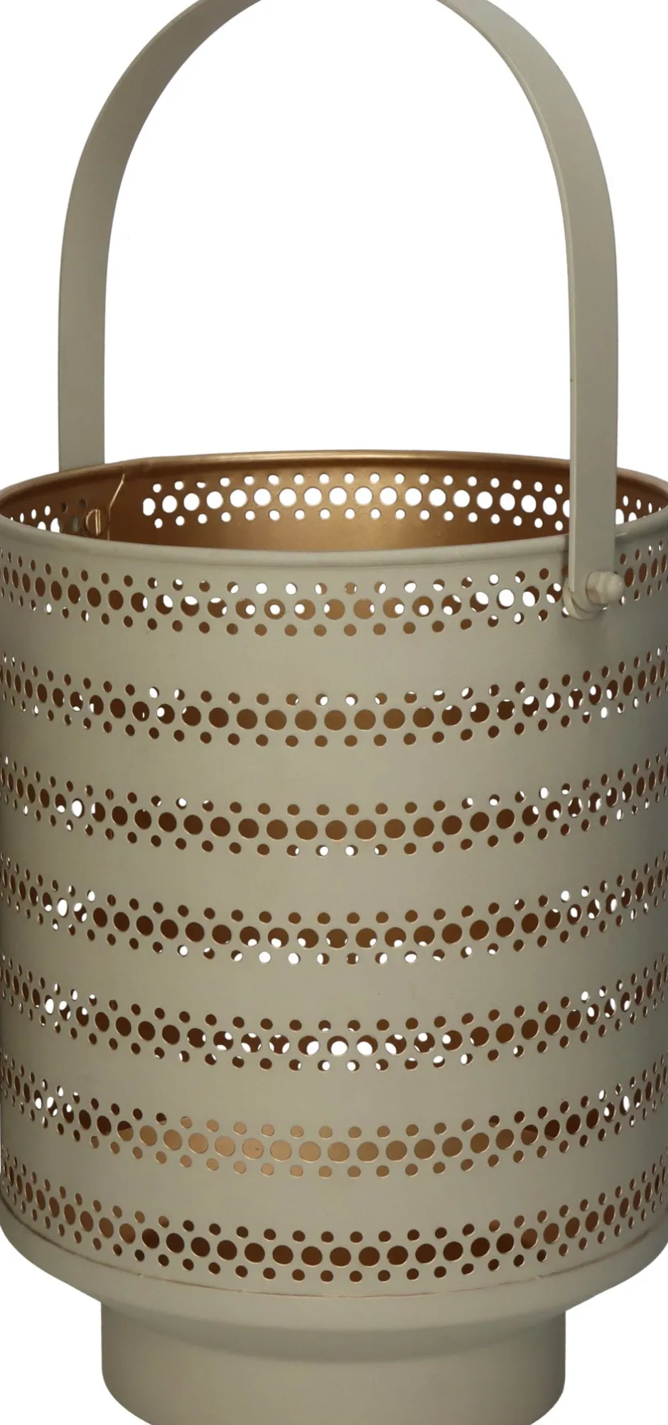 Intratuin HD Collection Teelichthalter Sunset beige 21 x 19 x 25 cm| Teelichthalter