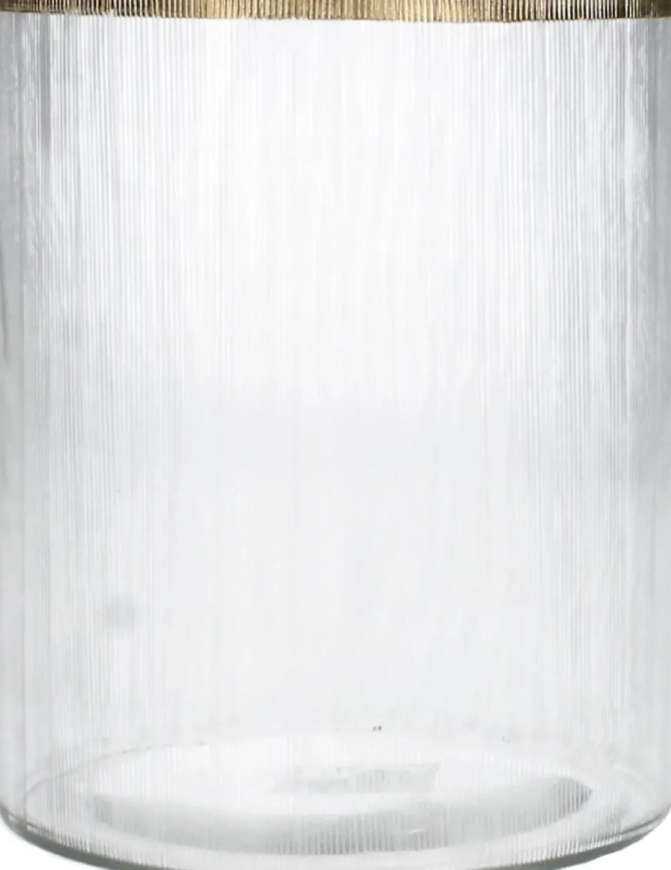 Intratuin HD Collection Teelichthalter Art transparent D 12,5 H 15 cm| Teelichthalter