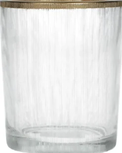 Intratuin HD Collection Teelichthalter Art transparent D 7,7 H 9,7 cm| Teelichthalter