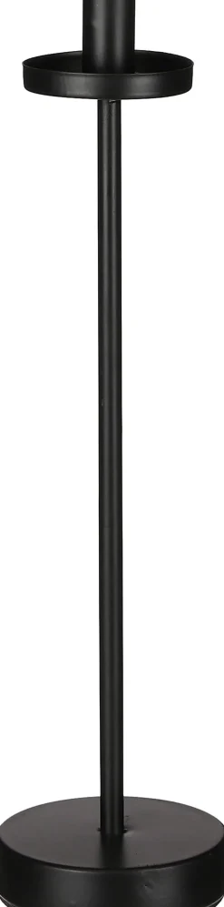 Intratuin House of Seasons Kerzenständer Coline schwarz 10 x 10 x 39 cm| Kerzenständer