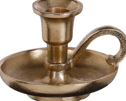 Intratuin House of Seasons Kerzenständer gold D 12,5 H 8,5 cm| Kerzenständer