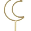 Intratuin House of Seasons Kerzenständer Halbmond gold 21 x 9 x 9 cm| Kerzenständer