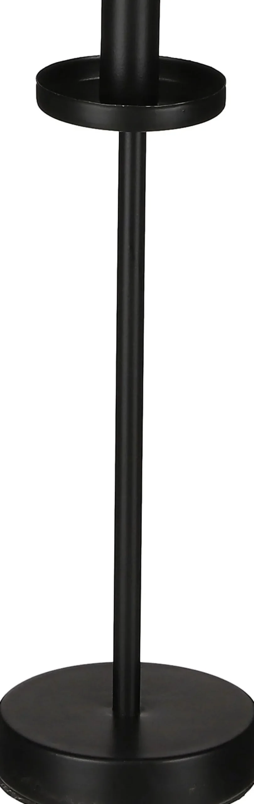 Intratuin House of Seasons Kerzenständer Coline schwarz 10 x 10 x 31 cm| Kerzenständer