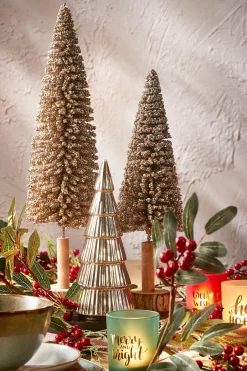 Intratuin House of Seasons Teelichthalter Weihnachten D 7 H 8 cm 3 St.| Teelichthalter