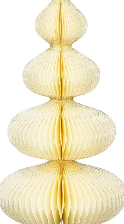 Intratuin House of Seasons Weihnachtsdeko Baum Rocco crème D 18 H 30 cm| Weihnachtsfiguren & -Objekte