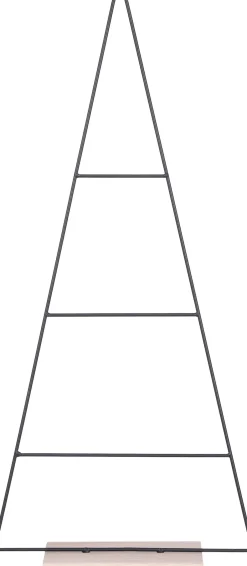 Intratuin House of Seasons Weihnachtsdeko Baum schwarz 31 x 10 x 70 cm| Weihnachtsfiguren & -Objekte