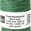 Intratuin H&R the-wire-man Papierbindedraht Kristina grün 205 m| Rankhilfen|Bindematerial