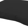 Intratuin Hundekissen Outdoor schwarz 100 x 70 x 10 cm| Hundekissen
